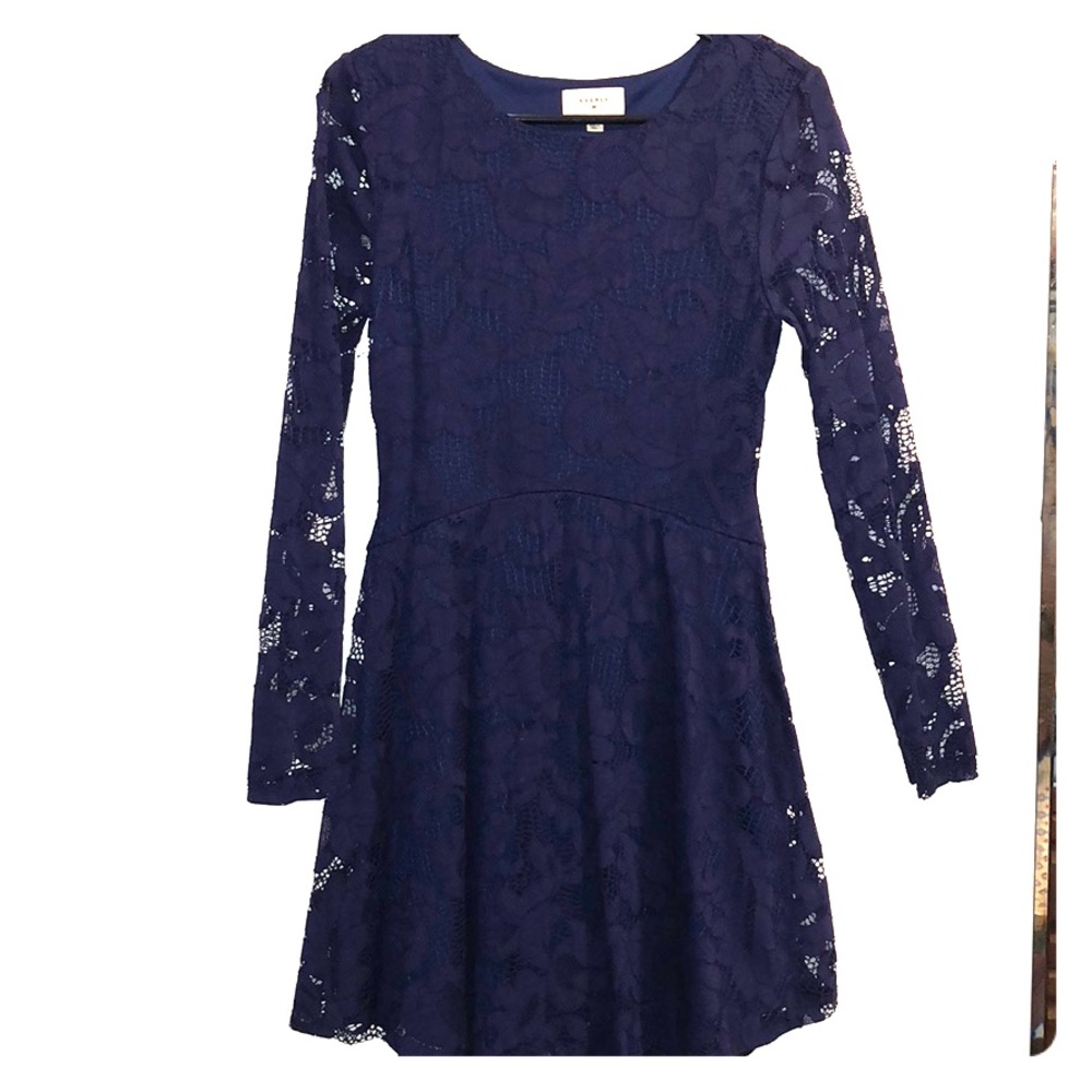 Women’s Navy Blue lace dress